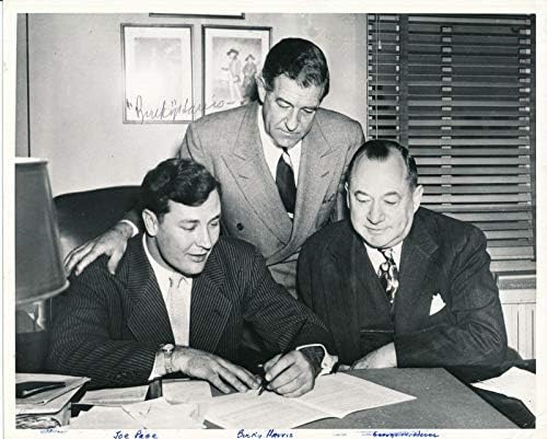 סנאטורים של באקי האריס וושינגטון חתמו/חתימה 8x10 B/W תמונה PSA/DNA - תמונות MLB עם חתימה
