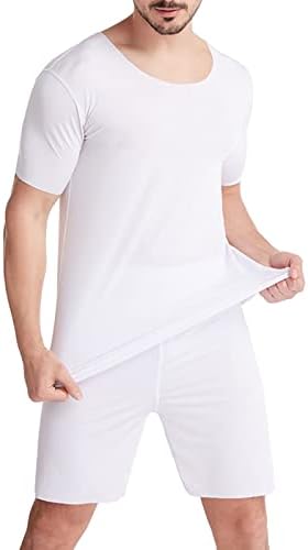 חליפות ספורט קיץ של שני חלקים בגברים חולצה עם שרוול קצר ומכנסי אימונית מכנסיים קצרים מערכות סטים לאתלטים של ספורט.