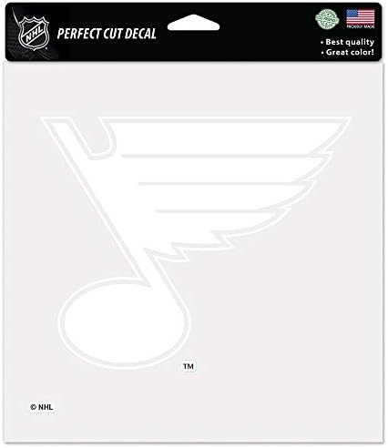 NHL St. Louis Blues WCR29609014 מדבקות חתוכות מושלמות, 8 x 8