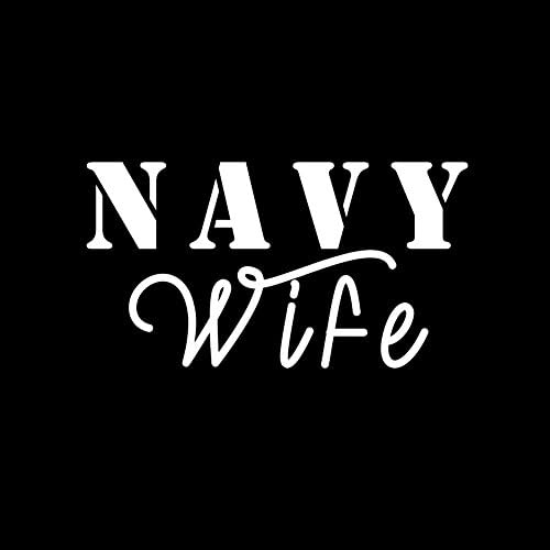בן זוג צבאי אשת חיל הים חייל חייל ויניל מדבקות מכוניות