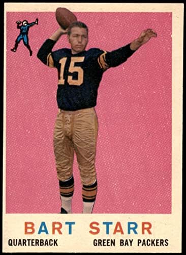 1959 Topps 23 BART STARR GREEN BAY Packers VG/Ex Packers Alabama