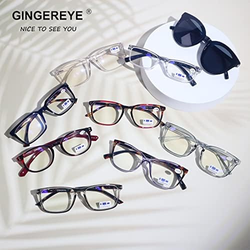 Gingereye Mystery Box yewear Unisex משקפי קריאה/משקפי שמש 12 יחידות מערבבים משקפיים אופנה לגברים מתנות לנשים קופסת הפתעה