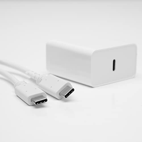 תמימות USB C תכונות מלאות כבל עם מתאם אספקת חשמל 30 וואט עבור צג נייד