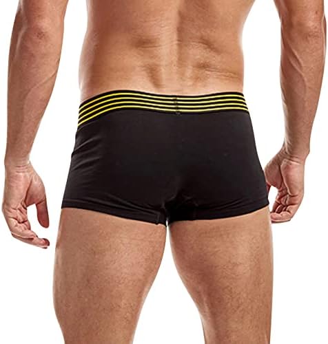 בוקסר לגברים חבילת מכנסיים תחתוני תחתוני גברים של מתאגרפים מוצק מכנסיים קצרים תחתונים סקסי גברים של ספורט תחתונים