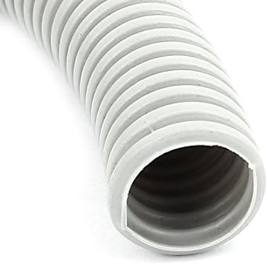 חיווט פלסטיק אפור AEXIT וחיבור 16 ממ x 12 ממ גמיש צינור צינור צינור צינור צינור חום צינור חום באורך 3.6 מ '