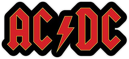 ACDC AC/DC מדבקה מדבקה 6 x 3