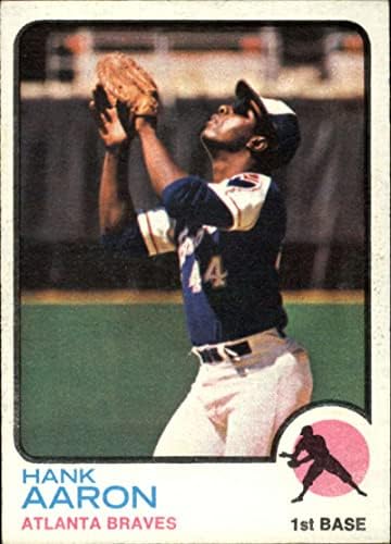 1973 Topps Baseball Series 1100 Hank Aaron Atlanta Braves Set Break 2