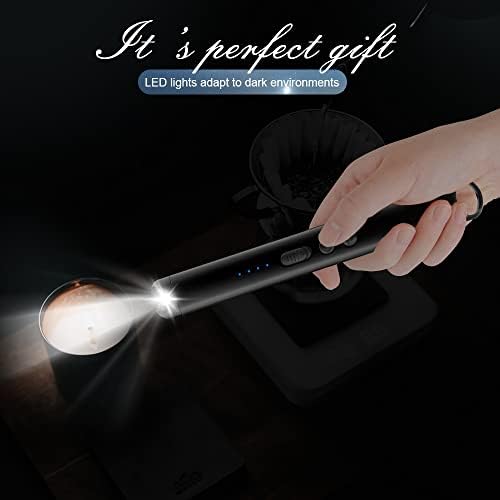 קשת נרות Jetpro נמלים קשת USB נטענת מצית עם תצוגת סוללת LED למטבח מנגל