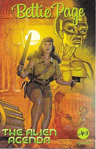 בטי פייג 'והאג' נדה החייזרית 3 סי וי-אף; ספר קומיקס דינמיט