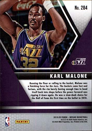2019-20 Panini Mosaic 284 KARL MALONE יוטה ג'אז NBA כרטיס כדורסל NM-MT