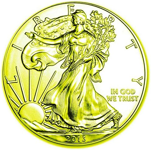 ארצות הברית 2013 חופש מטבע הנצחה מטבע נשר מטבע מטבע זרים מדליית מטבעות קריפטו
