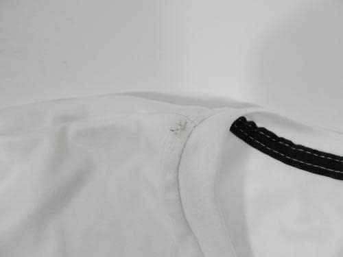 קליבלנד בראונס 58 משחק הונפק חולצת אימון תרגול לבן DP36850 - משחק NFL לא חתום משומש גופיות