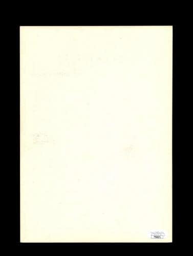 ג'ו אדקוק JSA חתום 7x10 צילום 1953 מילווקי בראבס SPIC ו- SPAN חתימה - תמונות MLB עם חתימה