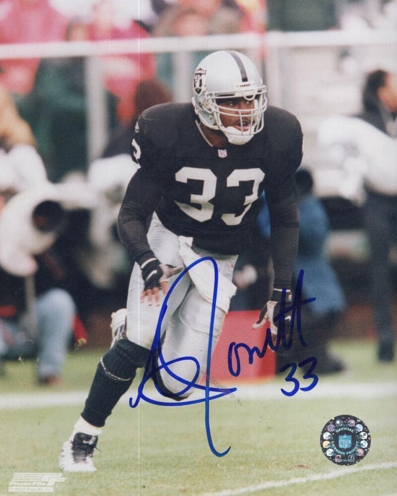 אנתוני דורסט ריידרס חתום על חתימה 8x10 צילום עם COA - תמונות NFL עם חתימה