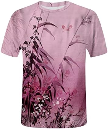 בנות שיפוע שפירית פרחי בר פרחים פרחים פרחים חולצות גרפיות חולצות צווארון חולצות חולצות שרוול קצר חולצות 2023 שור