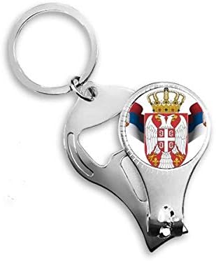 סמל סרביה סמל לאומי ציפורני ציפורניים ניפר טבעת מפתח בקבוקי מפתח בקבוקי בקבוק