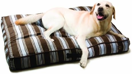כותנה בד קלאסי כרית מיטה-נייד כלב מיטה, מקורה / חיצוני מיטה לחיות מחמד