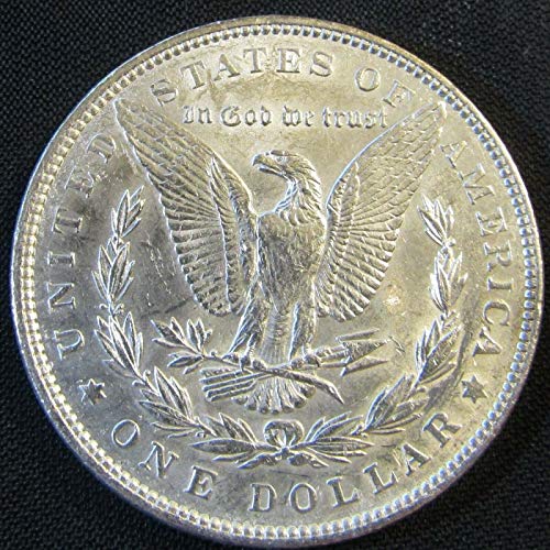 1897 Morgan Silver Dollar 1 $ בערך לא מחולק