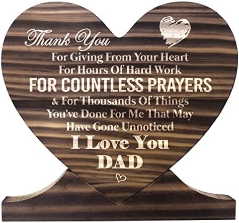 אני אוהב אותך אבא שלט פלאק עץ, תודה מתנות לאבא, לב לוח עץ מתנה, רעיון מתנה ייחודי לאבא, שלט עץ לב, לוח אבא, מתנות משמעותיות לאבא, יום